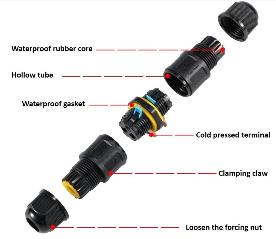 Water proof wire connector